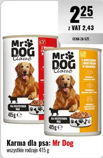 Eurocash Karma dla psa: Mr Dog 415 g oferta