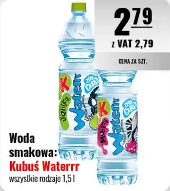 Eurocash Woda smakowa: Kubuś Waterrr 1,5 l oferta