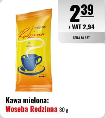 Eurocash Kawa mielona: Woseba Rodzinna 80 g oferta