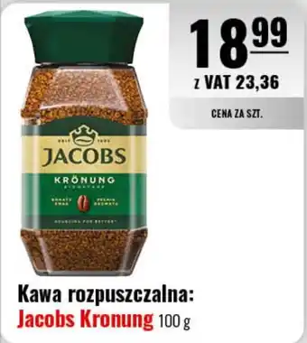 Eurocash Kawa rozpuszczalna: Jacobs Kronung 100 g oferta