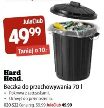 Jula Hard Head Beczka do przechowywania 70l oferta