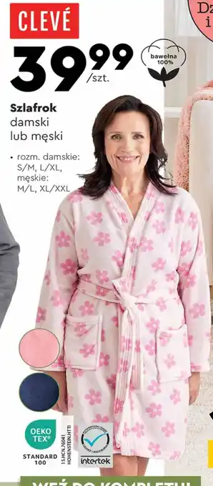 Biedronka Szlafrok cleve oferta