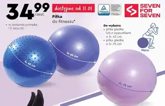 Biedronka Piłka gimnastyczna seven for 7 oferta