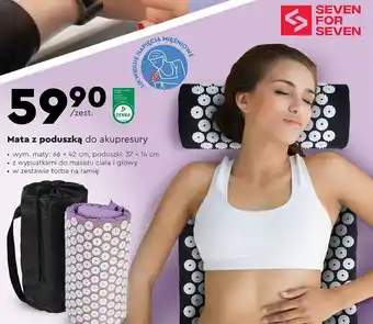 Biedronka Mata do akupresury seven for 7 oferta