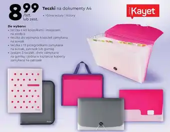 Biedronka Teczka kayet oferta