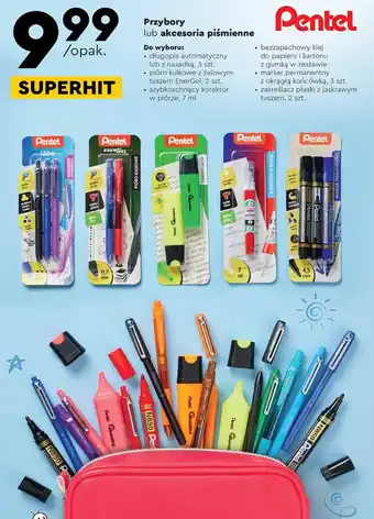Biedronka Artykuły piśmiennicze pentel oferta