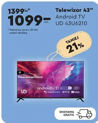 Biedronka Android tv netflix oferta