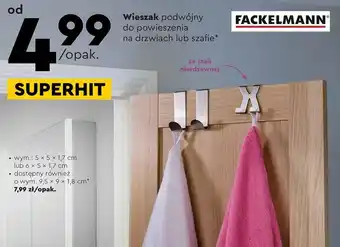 Biedronka Wieszak fackelmann oferta