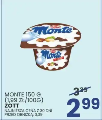 Wafelek MONTE 150 G oferta