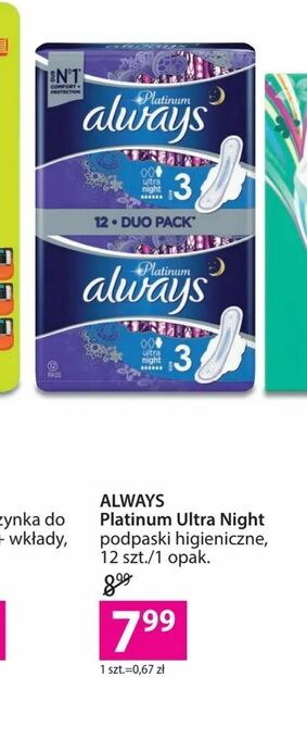 Hebe ALWAYS Platinum Ultra Night oferta