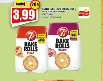 Topaz Bake Rolls 7Days 160g oferta