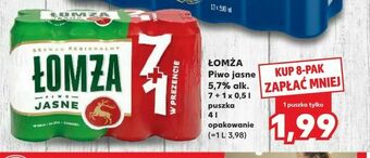 Kaufland ŁOMŻA Piwo jasne 5,7% alk oferta