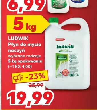Kaufland LUDWIK Płyn do mycia naczyń oferta