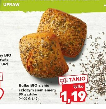 Kaufland Bułka BIO z chia i złotym siemieniem oferta