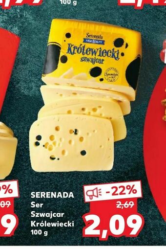 Kaufland SERENADA Ser Szwajcar Królewiecki oferta