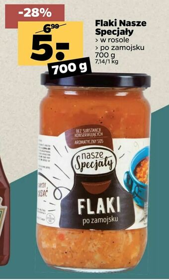 Netto Flaki Nasze Specjały oferta