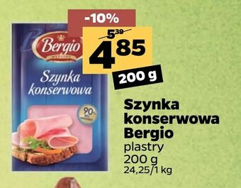 Netto Szynka konserwowa Bergio oferta