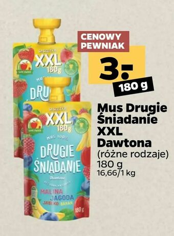 Netto Mus Drugie Śniadanie XXL Dawtona oferta