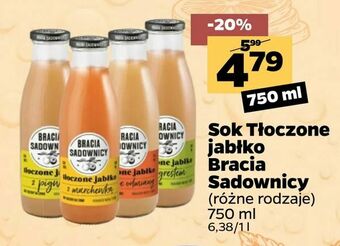 Sok Tłoczone jabłko Bracia Sadownicy
