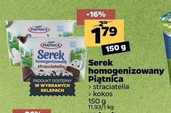 Netto Serek homogenizowany Piątnica oferta