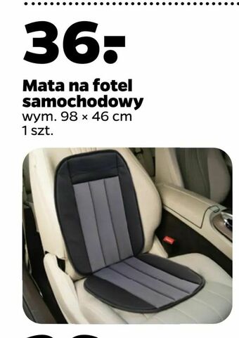 Netto Mata na fotel samochodowy oferta
