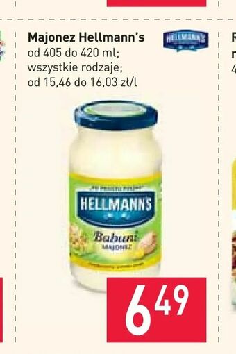 Stokrotka Majonez Hellmann's oferta