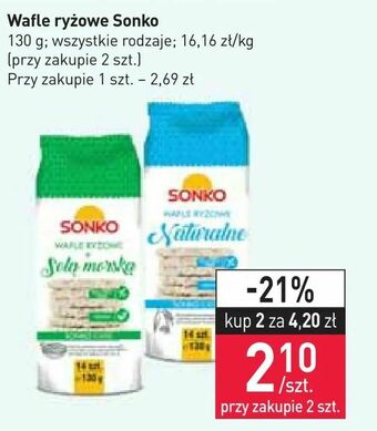 Stokrotka Wafle ryżowe Sonko oferta