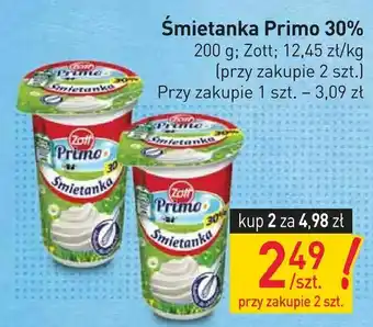 Stokrotka Śmietanka Primo 30% oferta