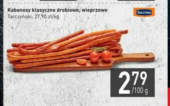 Stokrotka Kabanosy klasyczne drobiowe, wieprzowe oferta
