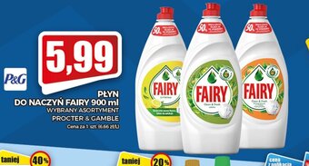 Topaz Płyn do naczyń Fairy 900ml oferta