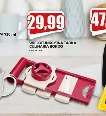 Topaz Wielofunkcyjna tarka Culinaria Bordo oferta