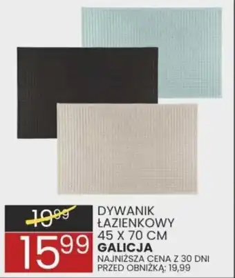Wafelek DYWANIK ŁAZIENKOWY 45 X 70 CM oferta