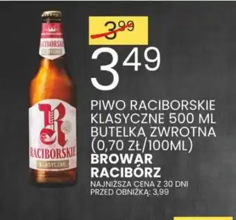 Wafelek PIWO RACIBORSKIE KLASYCZNE 500 ML oferta