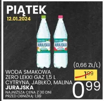 Wafelek WODA SMAKOWA ZERO LEKKI GAZ 1,5 L oferta