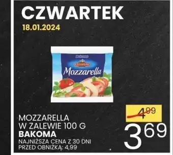 Wafelek MOZZARELLA W ZALEWIE 100 G oferta