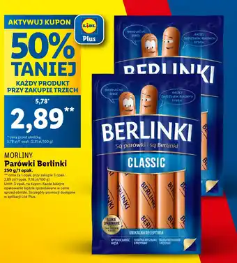 Parówki Berlinki 250 g