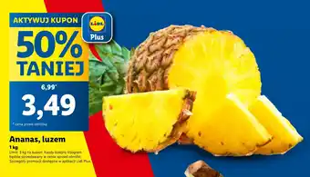 Lidl Ananas, luzem 1 kg oferta