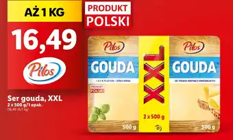Lidl Ser gouda, XXL 2 x 500 g oferta