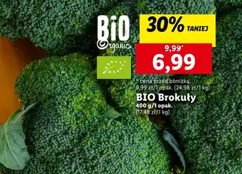 Lidl BIO Brokuły 400 g oferta