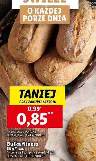 Lidl Bułka fitness 80 g/1 szt. oferta