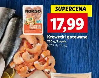 Lidl Krewetki gotowane 250 g/1 opak oferta