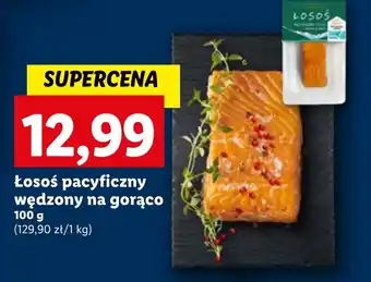 Lidl Łosoś pacyficzny wędzony na gorąco 100 g oferta