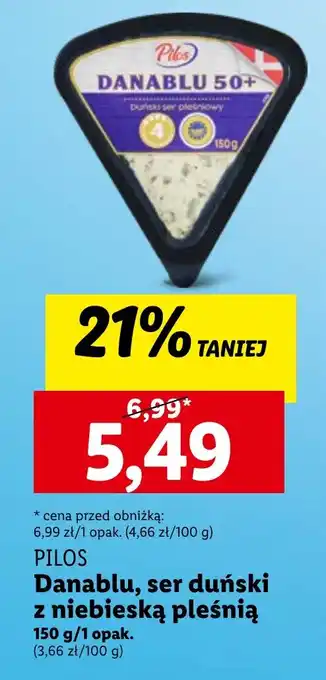 Lidl Danablu, ser duński z niebieską pleśnią 150 g oferta