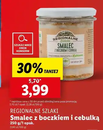 Lidl Smalec regionalne szlaki oferta