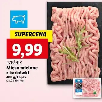 Lidl Mięso mielone rzeźnik oferta