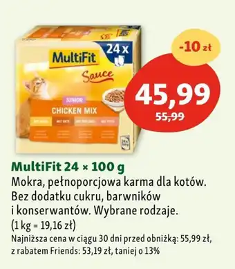 Maxi Zoo Karma dla kota multifit oferta
