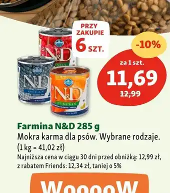 Maxi Zoo Karma dla psa farmina oferta