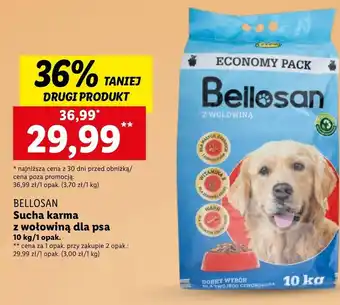 Lidl Karma dla psa bellosan oferta