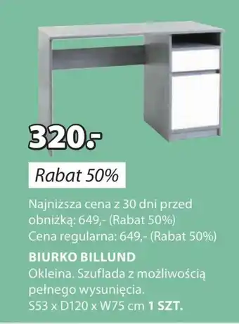 JYSK Biurko oferta