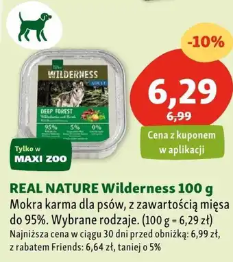 Maxi Zoo Karma dla psa real nature oferta